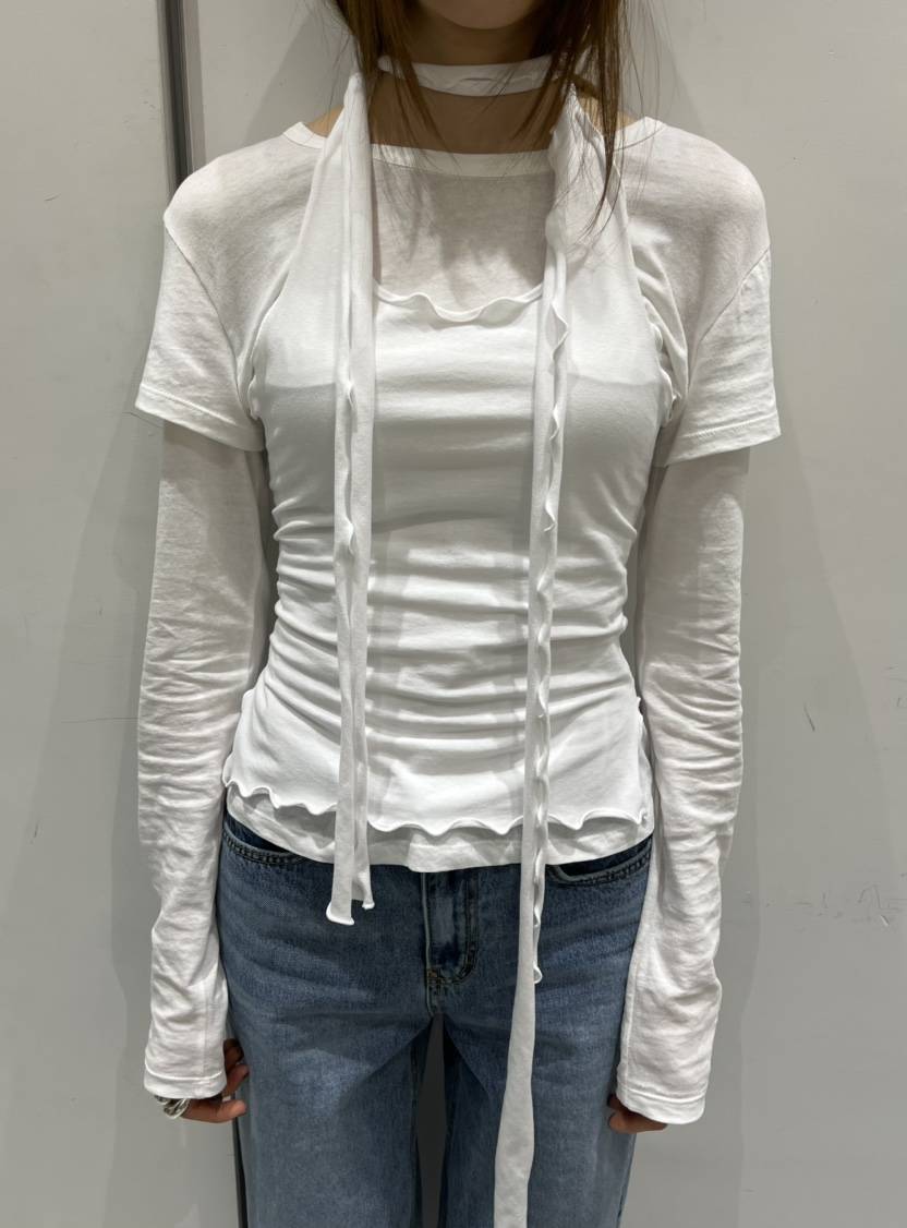 NOVUS韓國直郵㊣女裝新品休閑人氣時尚推薦25春夏吊帶背心含脖帶NOVUS吊帶/背心