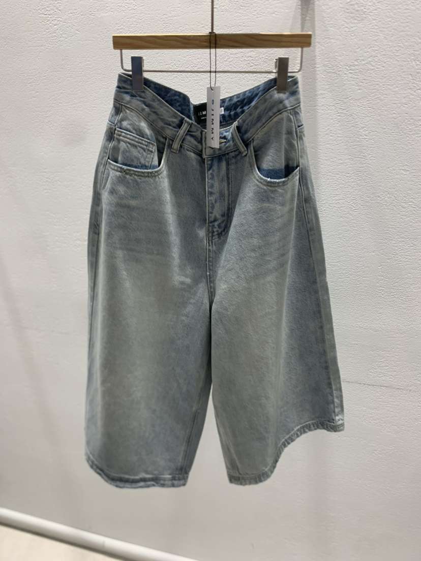 JIMMY韓國直郵㊣東大門實拍女裝新品人氣休閑時尚推薦熱賣短褲JIMMY/REMAKE短褲