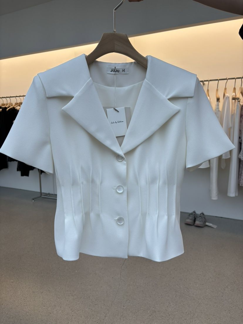 JUJU韓國㊣直郵東大門代購女裝新品時尚休閑人氣推薦25春夏夾克JUJU夾克