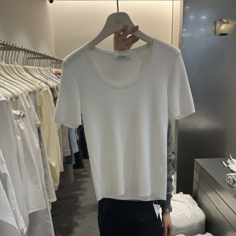 ALTER直郵韓國代購㊣女裝新品25春夏時尚熱賣人氣推薦休閑T恤AlterT恤