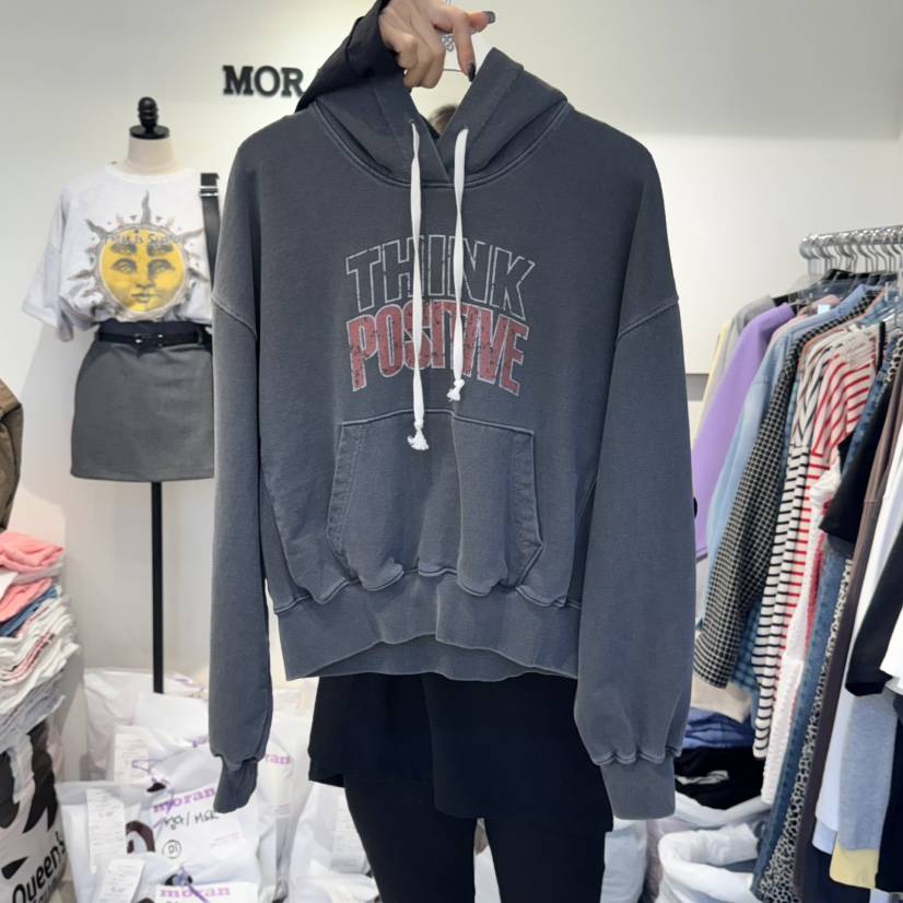 MORAN韓國直郵㊣女裝新品熱賣休閑人氣25春夏時尚推薦衛衣MORAN/MOSCO衛衣