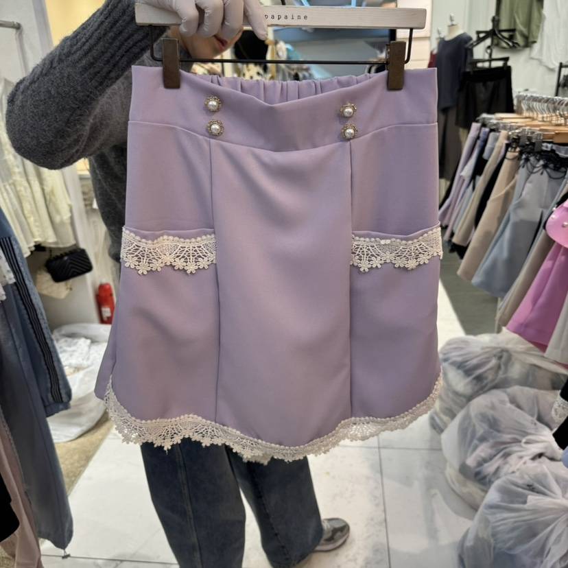 PAPA韓國直郵㊣女裝新品人氣休閑25春夏時尚推薦熱賣裙褲PAPA裙褲