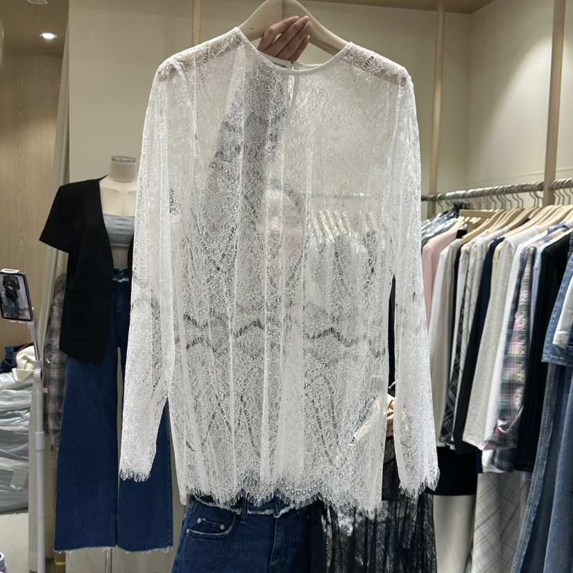 VINTAGE VIBE韓國㊣直郵東大門代購女裝新款熱賣襯衫蕾絲衫VINTAGE VIBE襯衫/蕾絲衫