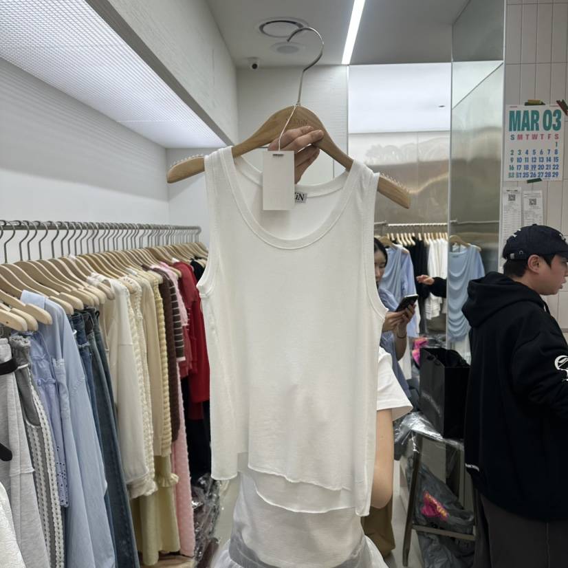 MIXXIN直郵韓國代購㊣女裝新品人氣熱賣推薦時尚休閑吊帶背心MIXXIN吊帶/背心