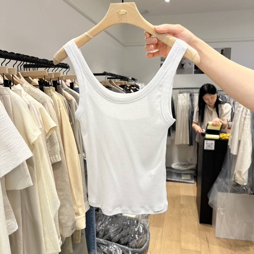 aube nunt韓國㊣直郵東大門代購女裝新款25春夏熱賣吊帶背心aube nunt吊帶/背心