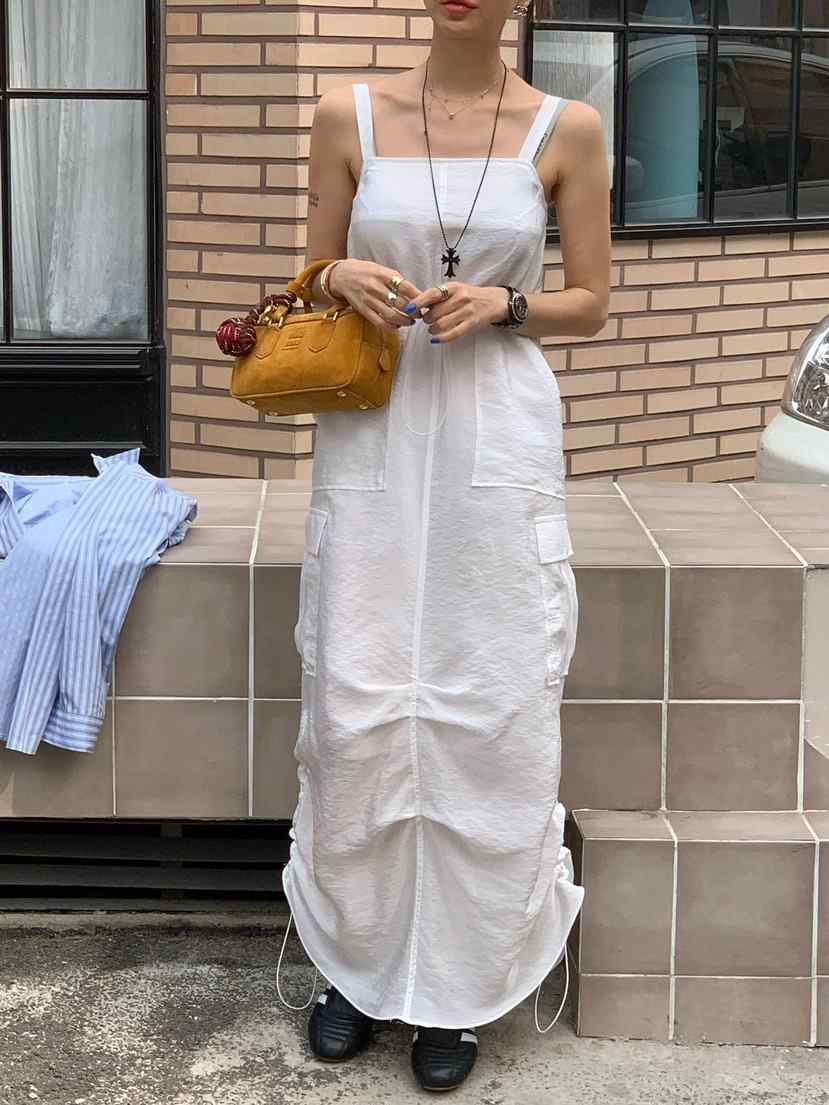 REVE CITE-L韓國直郵㊣東大門實拍女裝新品休閑人氣連衣裙REVE CITE連衣裙