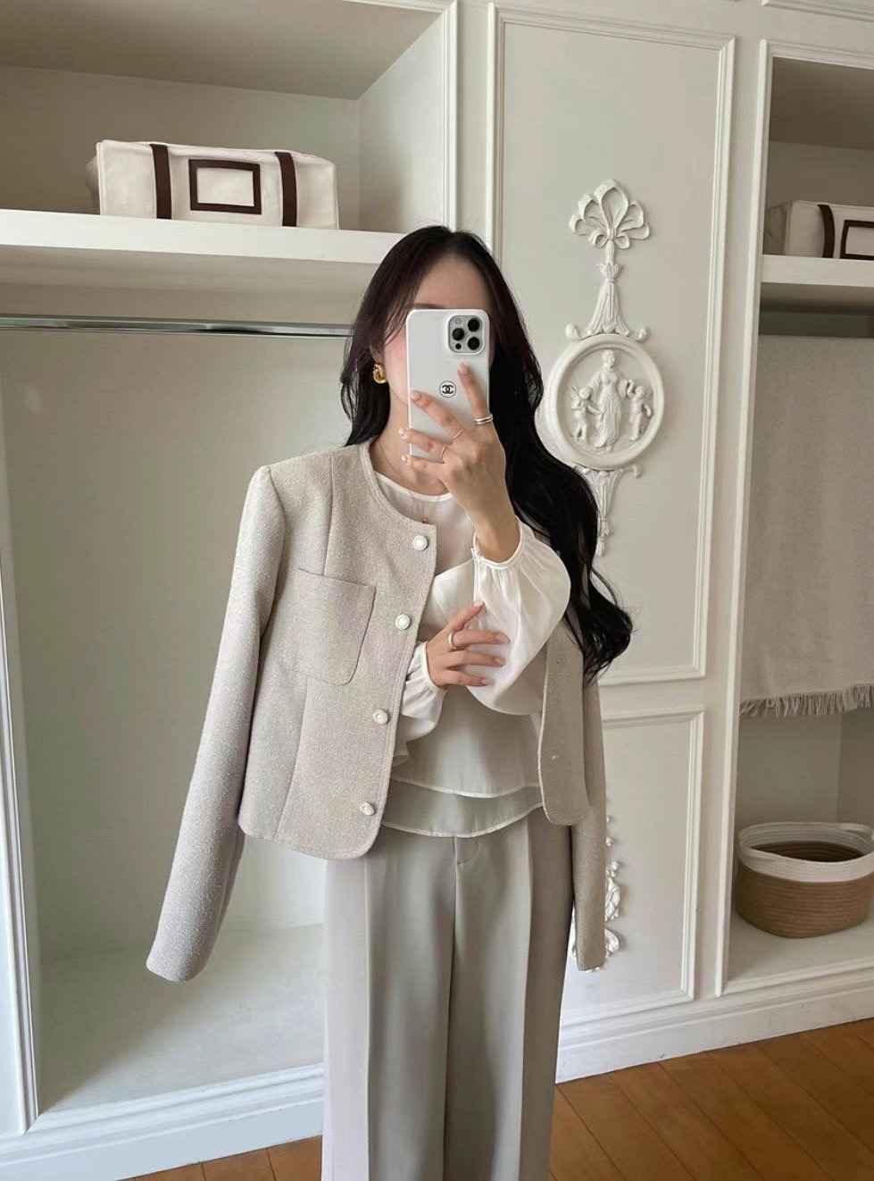 JGREY韓國㊣直郵東大門代購女裝新品人氣休閑時尚25春夏夾克JGREY夾克