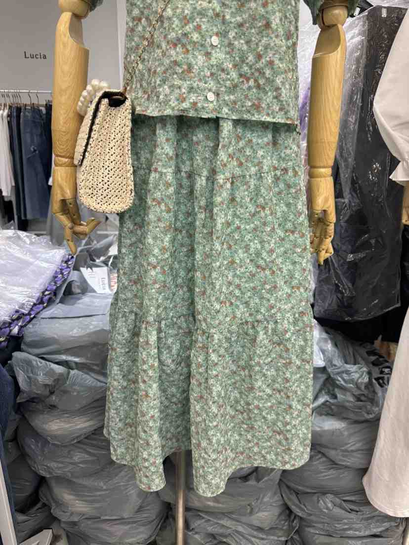 LUCIA直郵韓國代購㊣女裝新款熱賣休閑25春夏人氣半身裙中短裙LUCIA半身裙/中短裙