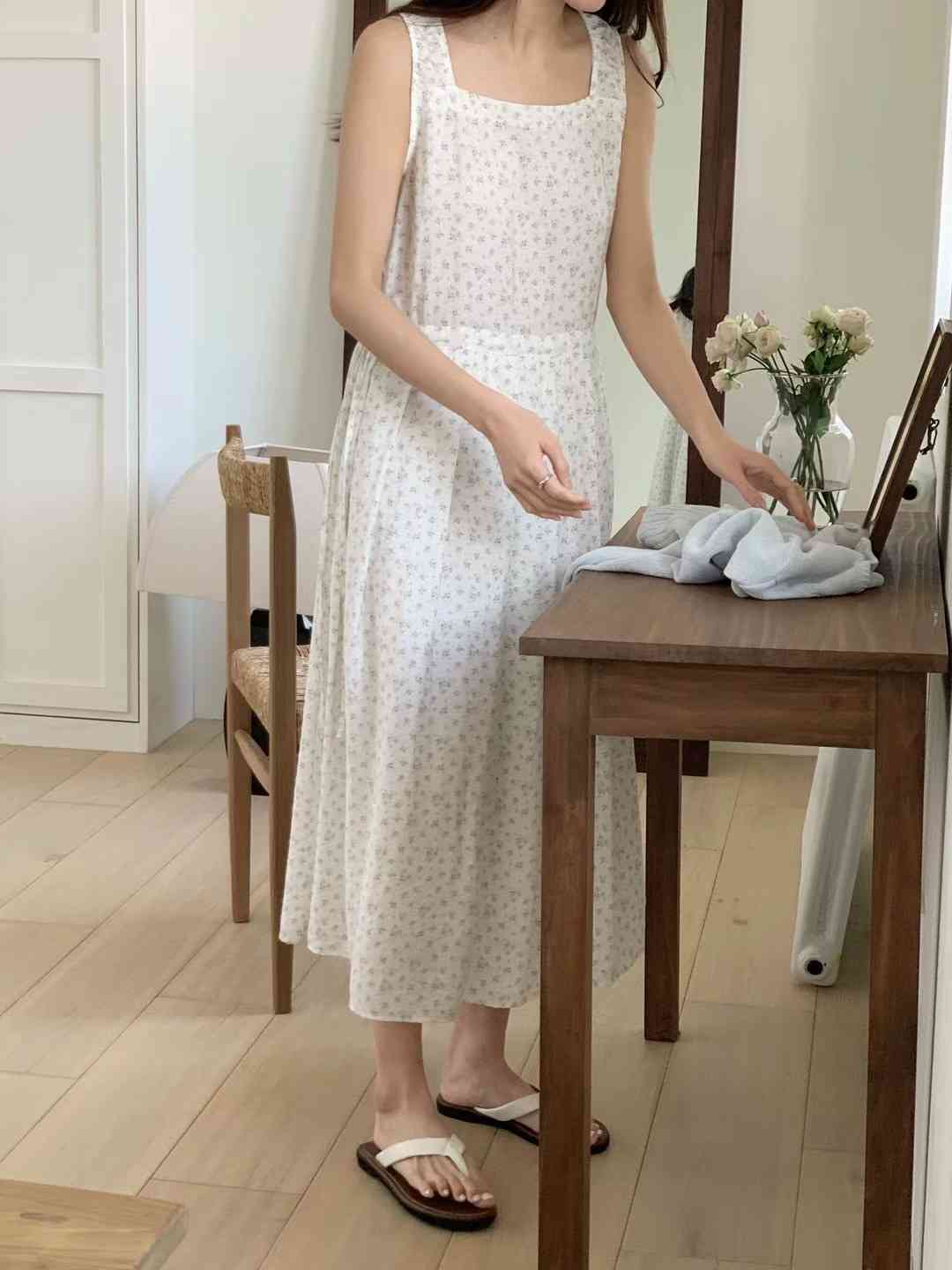AN STAND韓國直郵㊣東大門實拍女裝新品25春夏休閑時尚連衣裙AN STAND-2件起連衣裙