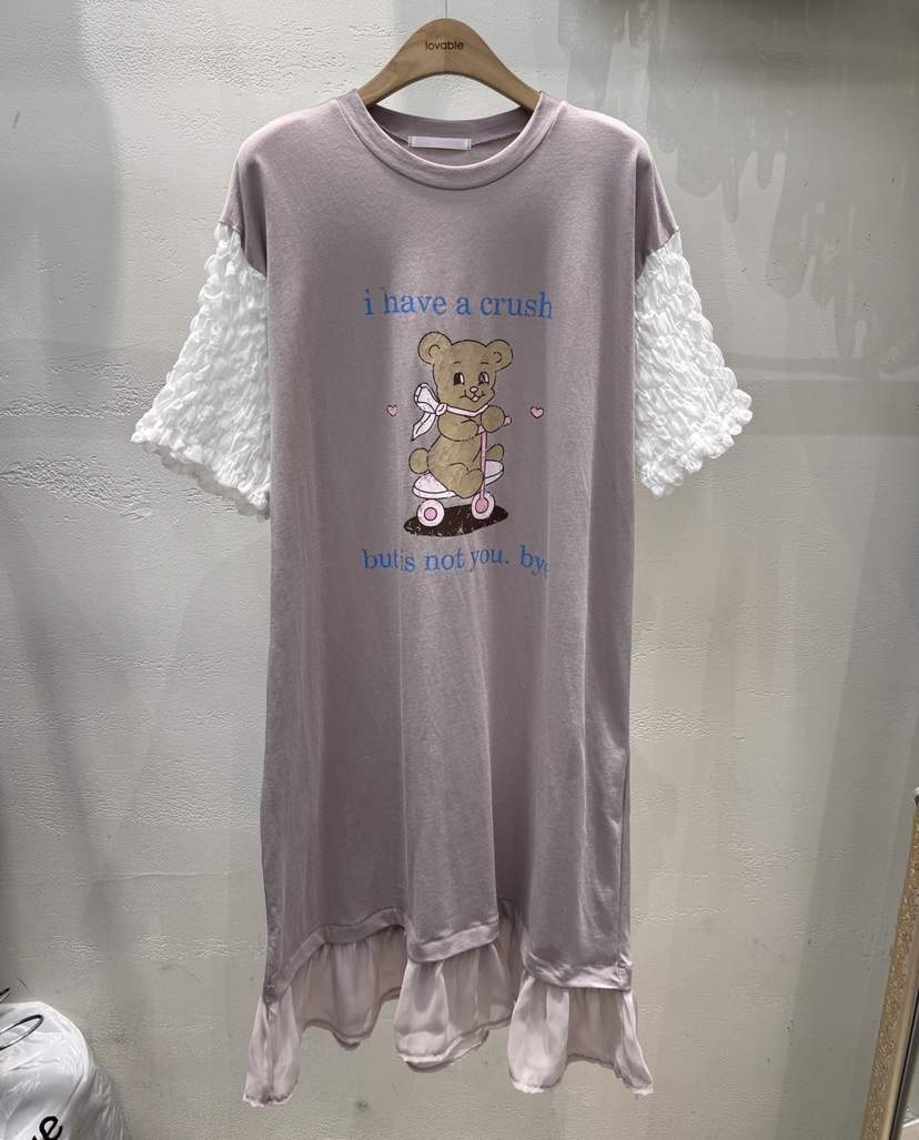 LOVABLE韓國㊣直郵東大門代購女裝新款休閑推薦人氣25春夏連衣裙LOVABLE連衣裙