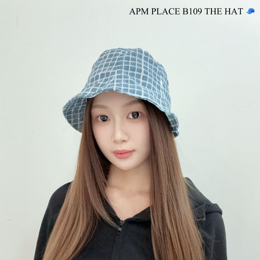 THE HAT-P直郵韓國代購㊣女裝新款推薦人氣休閑熱賣帽子格紋THE HAT帽子