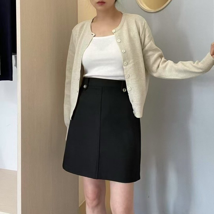 ALLVIBE韓國直郵㊣女裝新品人氣休閑時尚熱賣半身裙中短裙折扣ALLVIBE半身裙/中短裙