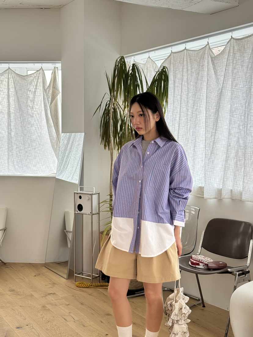 SUNDER MARKET韓國直郵㊣東大門實拍女裝新品人氣襯衫蕾絲衫SUNDER MARKET襯衫/蕾絲衫