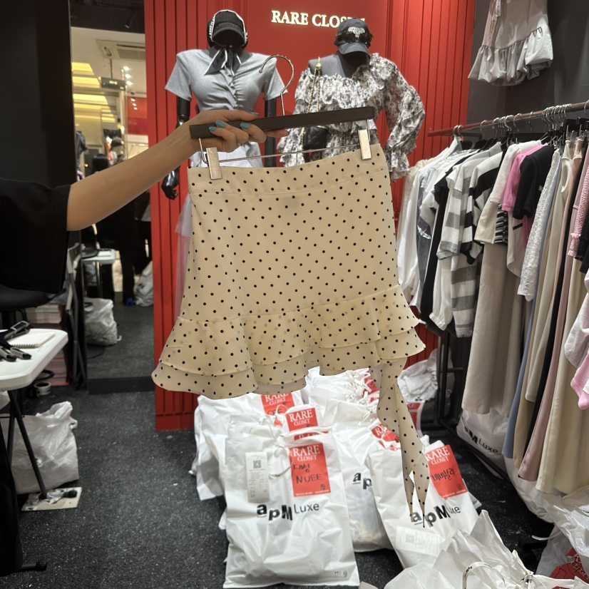 RARE CLOSET韓國㊣直郵東大門代購女裝新品人氣推薦熱賣短裙RARE CLOSET短裙