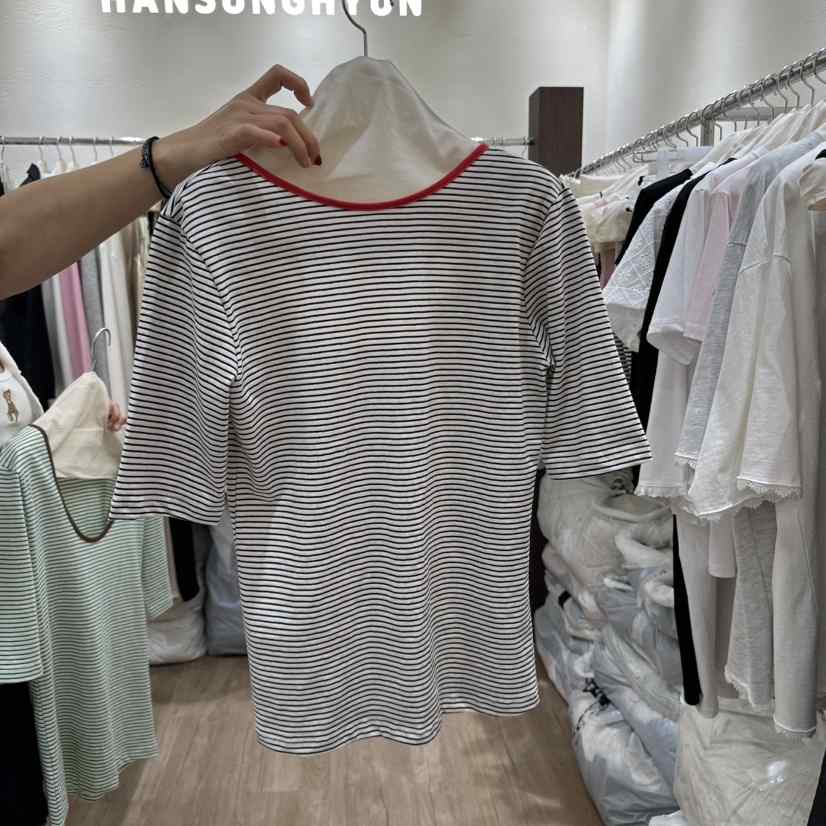 HANSUNGHYUN韓國直郵㊣女裝新款25春夏人氣推薦時尚熱賣T恤HANSUNGHYUNT恤