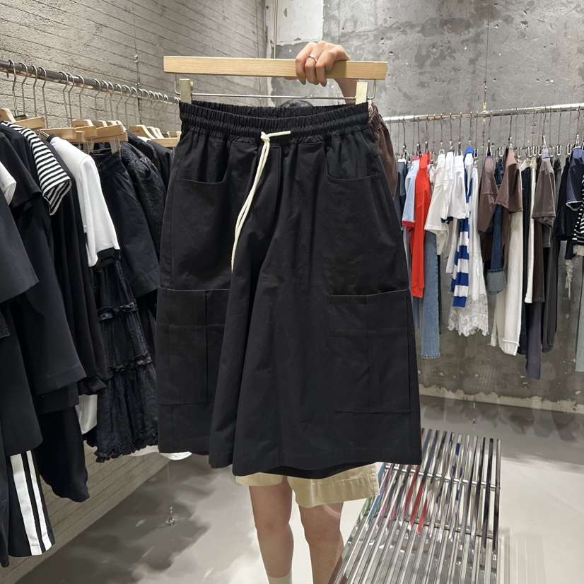 JUNI直郵韓國代購㊣女裝新品人氣25春夏熱賣推薦時尚休閑短褲my juni短褲