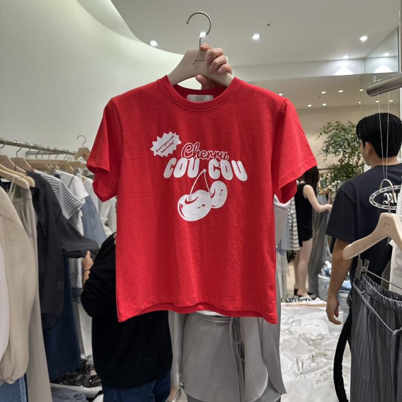 GRACIA直郵韓國代購㊣女裝新款熱賣時尚人氣25春夏休閑推薦T恤GRACIAT恤