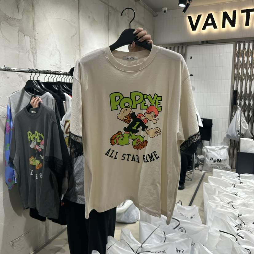 VANTA韓國直郵㊣東大門實拍女裝新品推薦熱賣時尚休閑人氣T恤VANTAT恤