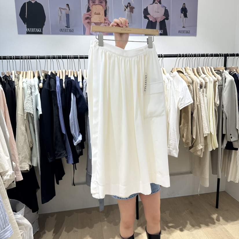 OVERTAKE直郵韓國代購㊣女裝新款推薦人氣休閑時尚熱賣長裙OVERTAKE長裙