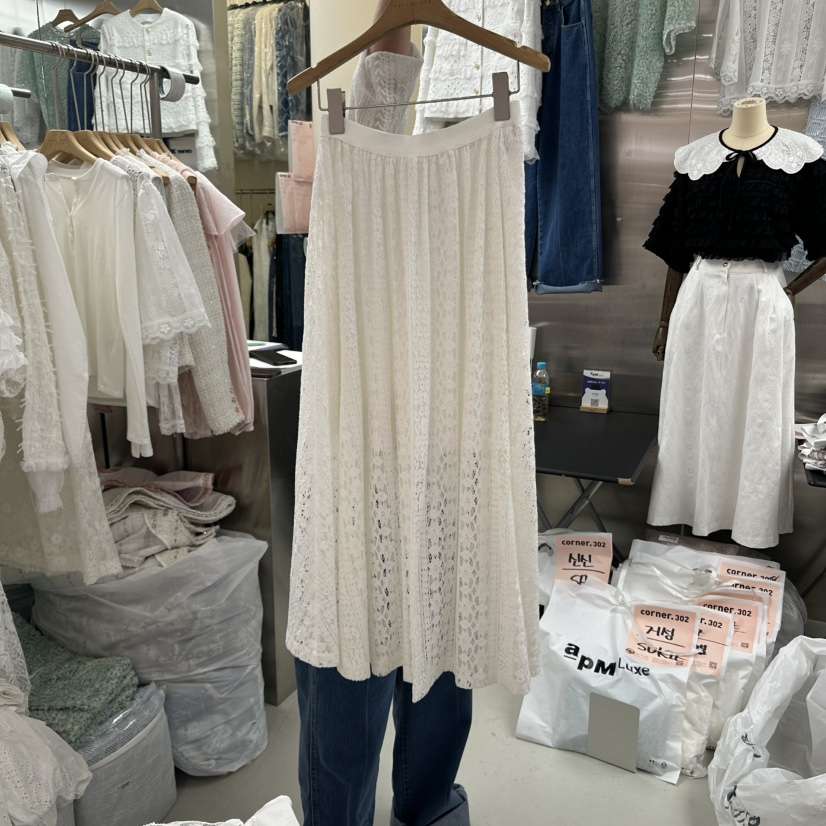 CORNER韓國㊣直郵東大門代購女裝新款熱賣休閑人氣25春夏長裙CORNER.302長裙