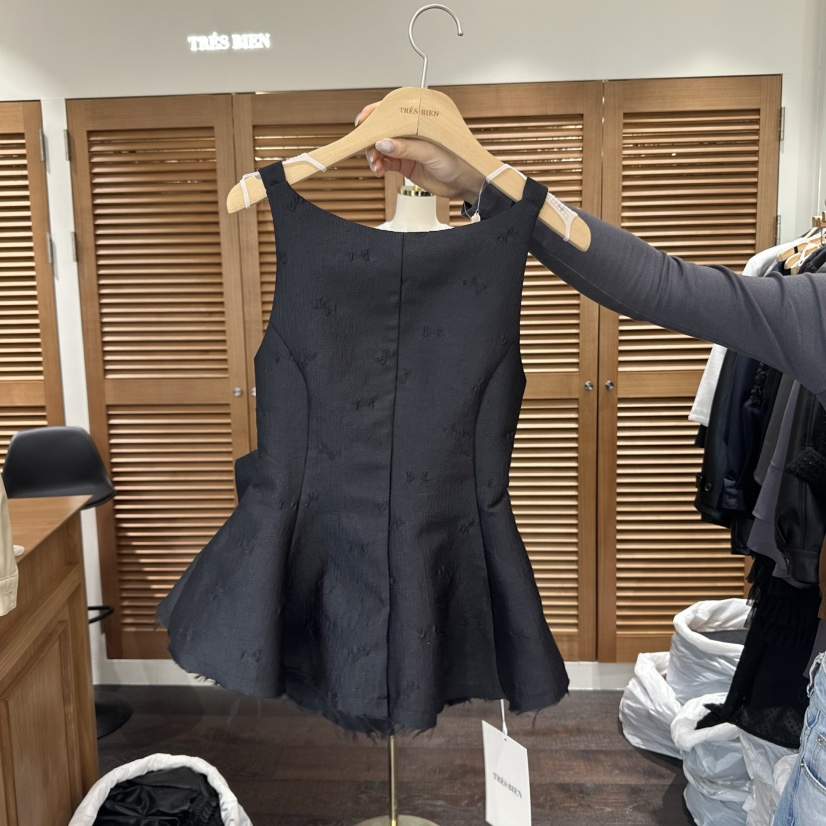 TRES BIEN韓國直郵㊣女裝新品推薦25春夏熱賣休閑時尚連衣裙TRES BIEN連衣裙