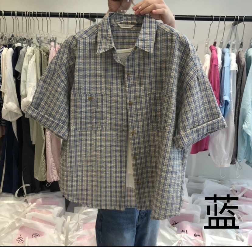 RIVEROOM韓國直郵㊣東大門實拍女裝新品時尚熱賣襯衫蕾絲衫RIVEROOM襯衫/蕾絲衫