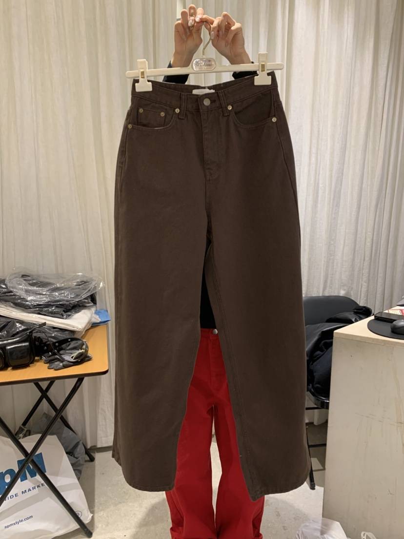 PAPERMOON韓國㊣直郵東大門代購女裝新品熱賣人氣25春夏休閑褲paper moon休閑褲