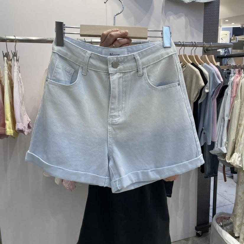 BLOOM韓國㊣直郵東大門代購女裝新品25春夏休閑人氣時尚短褲BLOOM短褲