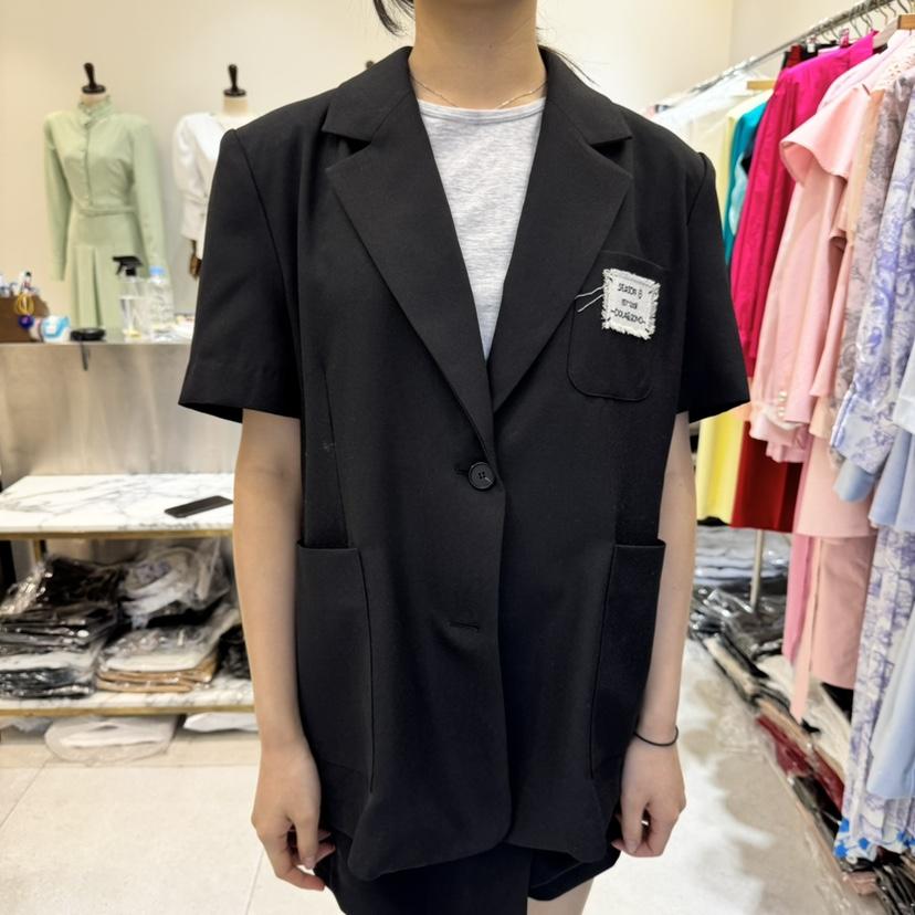 INNO韓國㊣直郵東大門代購女裝新品推薦時尚25春夏休閑夾克INNO夾克