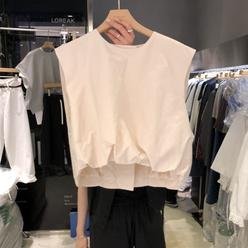 BANY ANCO直郵韓國代購㊣女裝新款時尚25春夏休閑熱賣馬甲BANY ANCO馬甲