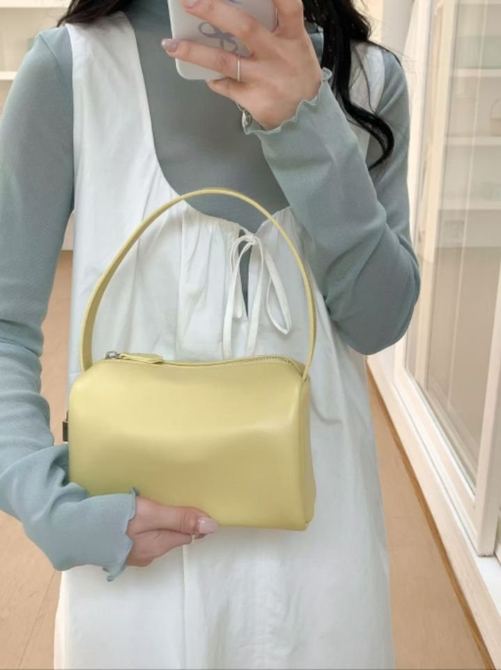 TROUVAILLE韓國㊣直郵東大門代購女裝新品時尚休閑人氣手提包TROUVAILLE手提包