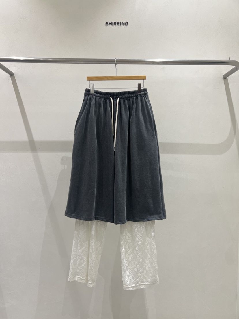 SHIRRING韓國直郵㊣東大門實拍女裝新品熱賣25春夏時尚休閑褲SHIRRING休閑褲
