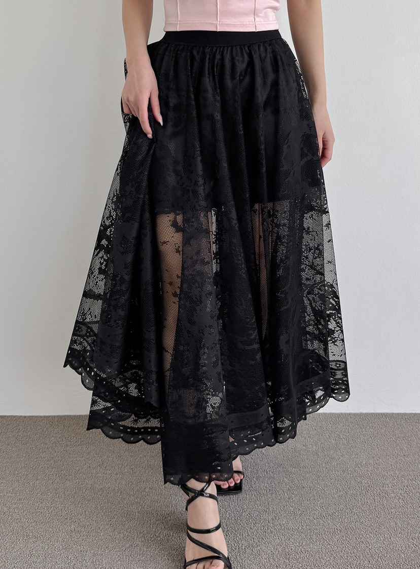 SLIT韓國㊣直郵東大門代購女裝新品推薦人氣休閑時尚25春夏長裙SLIT長裙