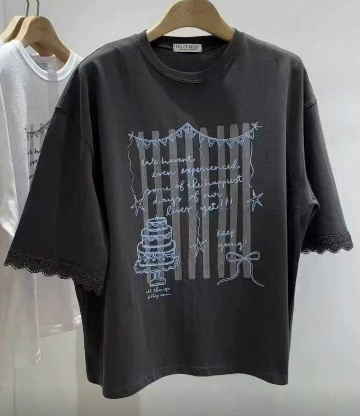 COTTONFACTORY韓國㊣直郵東大門代購女裝新款休閑時尚熱賣T恤COTTONFACTORYT恤