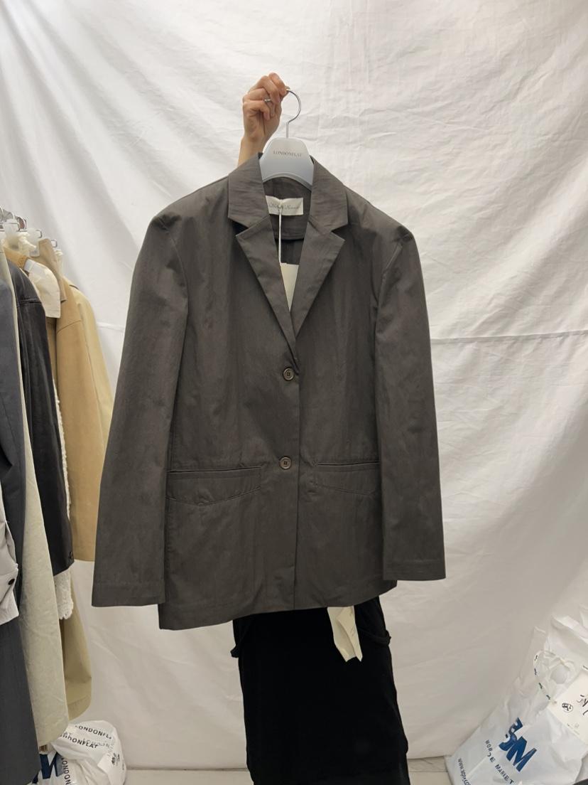 LONDON FLAT直郵韓國代購㊣女裝新品時尚25春夏人氣熱賣夾克LONDON FLAT夾克