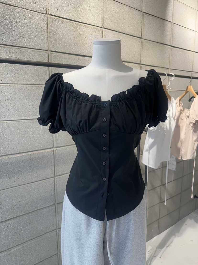 ON THE MODE韓國㊣直郵東大門代購女裝新款熱賣襯衫蕾絲衫ON THE MODE襯衫/蕾絲衫