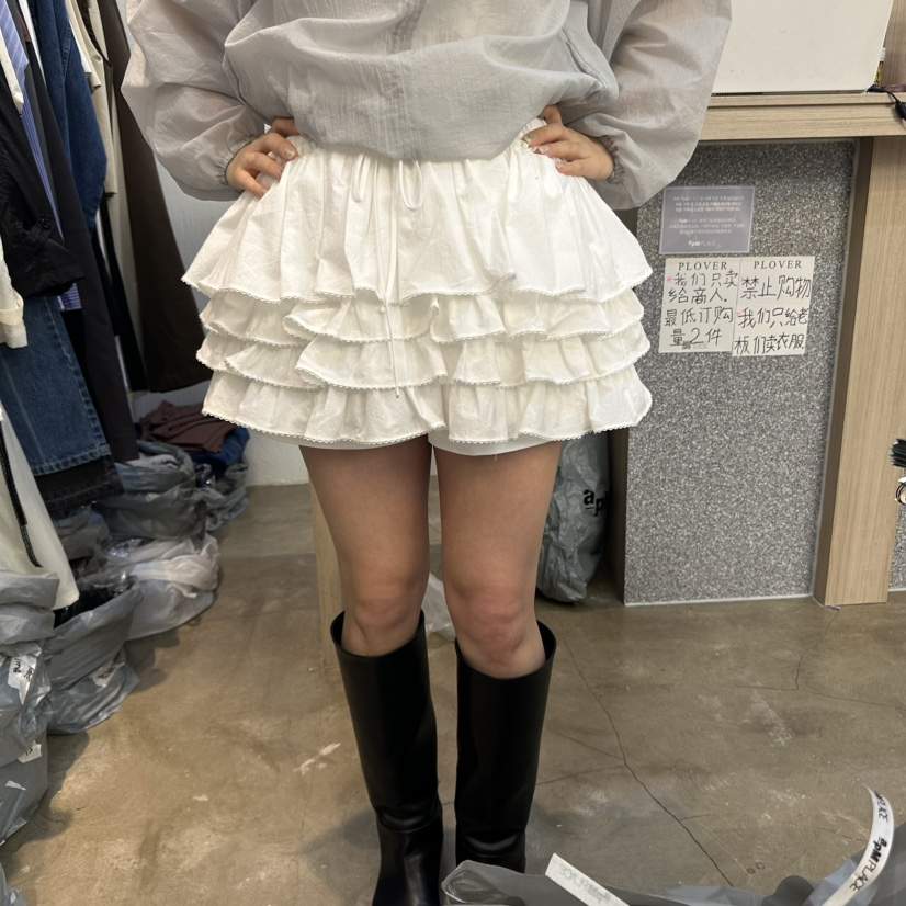 PLOVER直郵韓國代購㊣女裝新款25春夏熱賣休閑時尚人氣短裙PLO_VER短裙