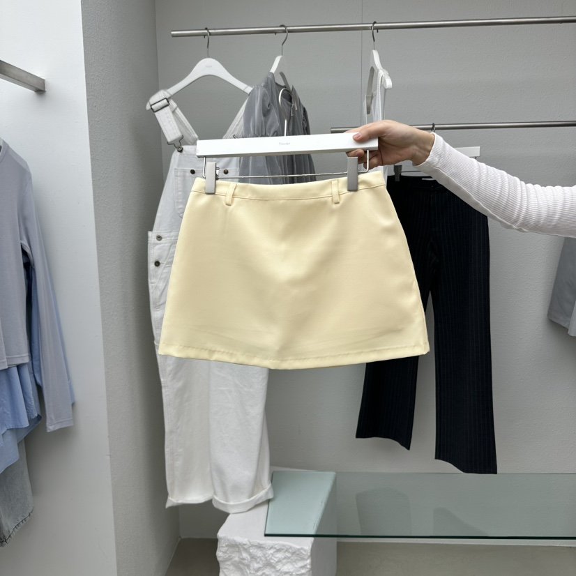 NEUTER直郵韓國代購㊣女裝新品休閑熱賣人氣25春夏時尚短裙NEUTER短裙