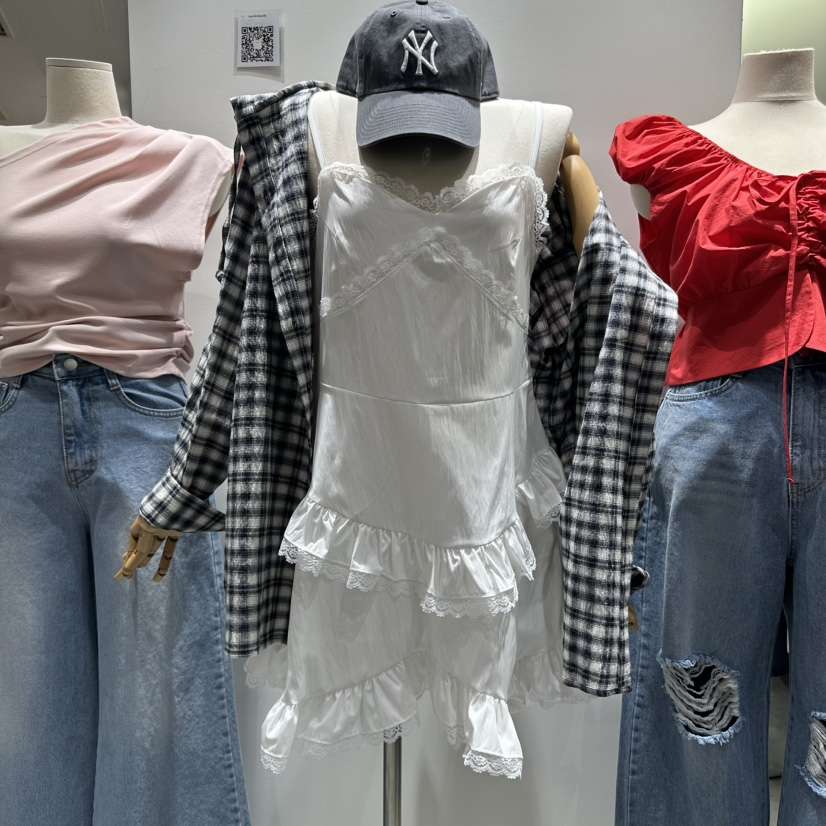 BAIE.38直郵韓國代購㊣女裝新款25春夏人氣推薦休閑連衣裙BAIE.38連衣裙