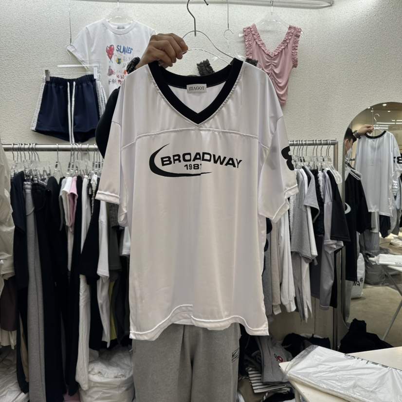 MAGOT直郵韓國代購㊣女裝新品推薦熱賣人氣時尚休閑25春夏T恤IIIΛGOT/MAGOTT恤