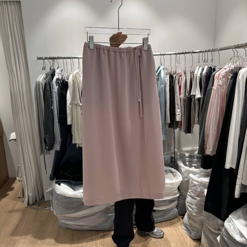 STORIES直郵韓國代購㊣女裝新品25春夏時尚休閑人氣推薦長裙STORIES長裙