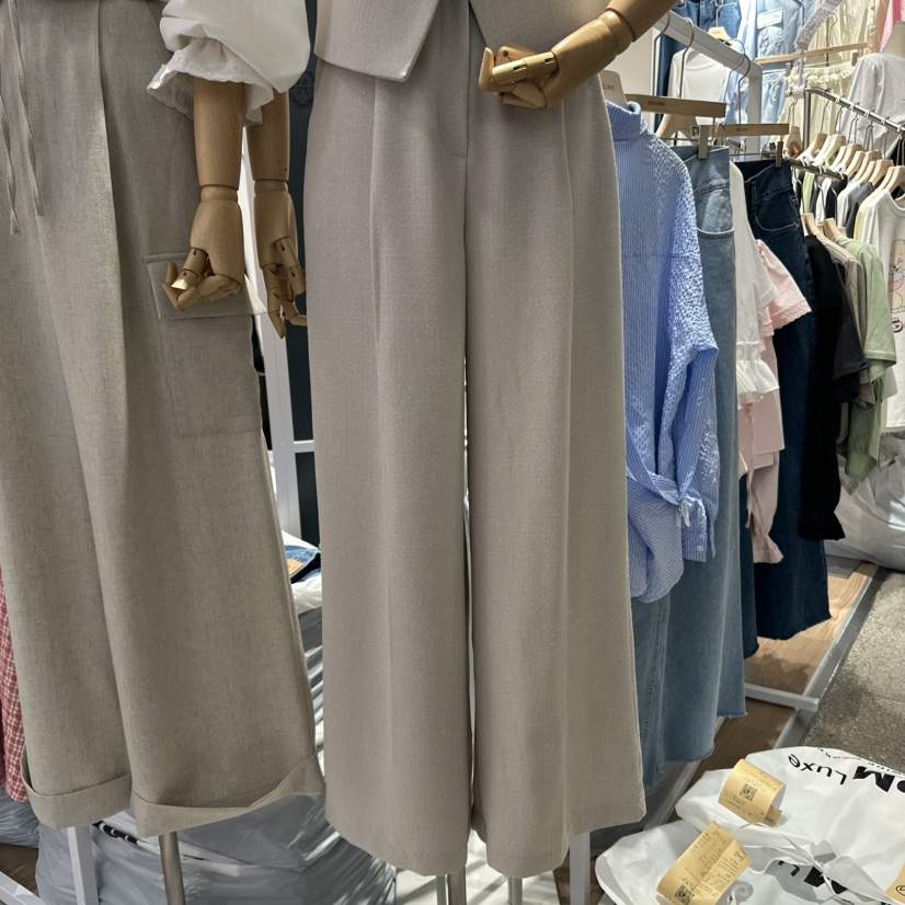 DELLING韓國㊣直郵東大門代購女裝新品熱賣25春夏時尚休閑褲DELLING休閑褲