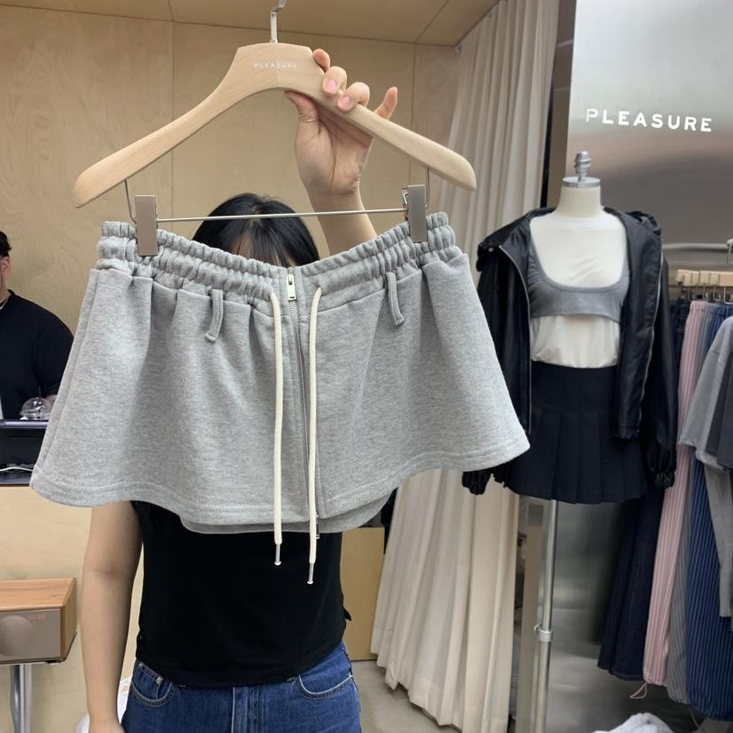 PLEASURE韓國直郵㊣東大門實拍女裝新款25春夏時尚人氣短裙PLEASURE短裙