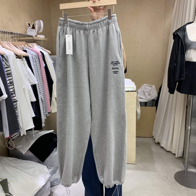 PLEASURE韓國直郵㊣東大門實拍女裝新品推薦25春夏休閑休閑褲PLEASURE休閑褲