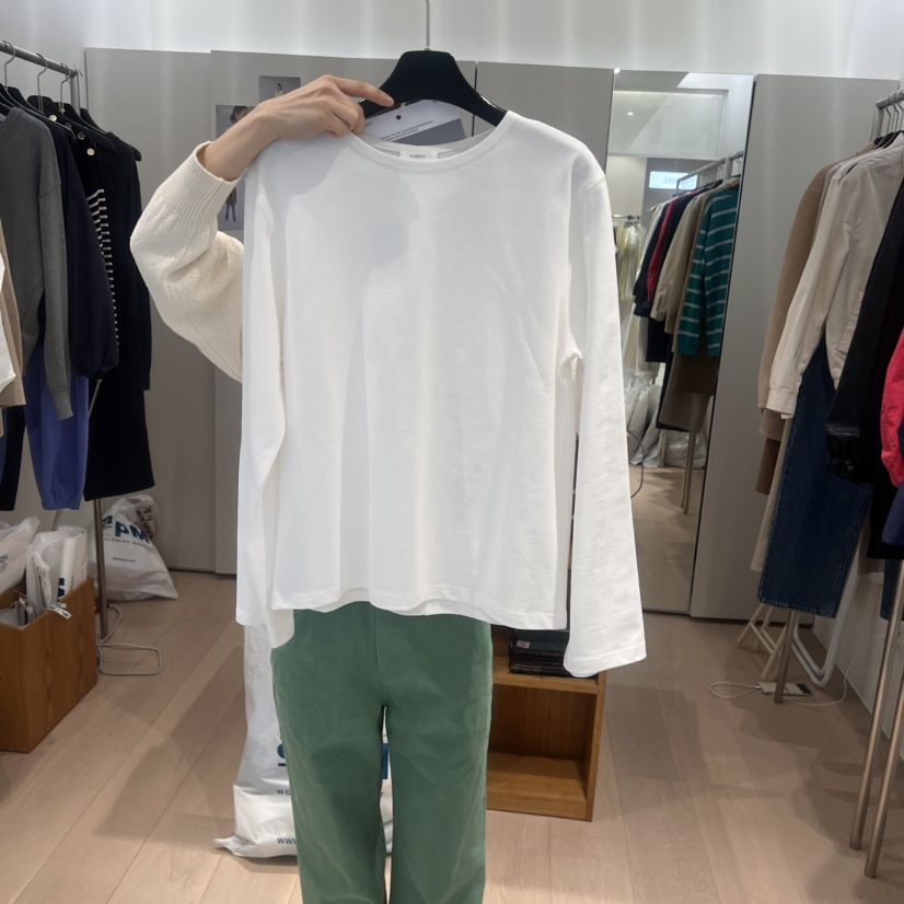 THE TARDUST直郵韓國代購㊣女裝新品熱賣人氣時尚推薦長袖T恤THE TARDUST長袖T恤