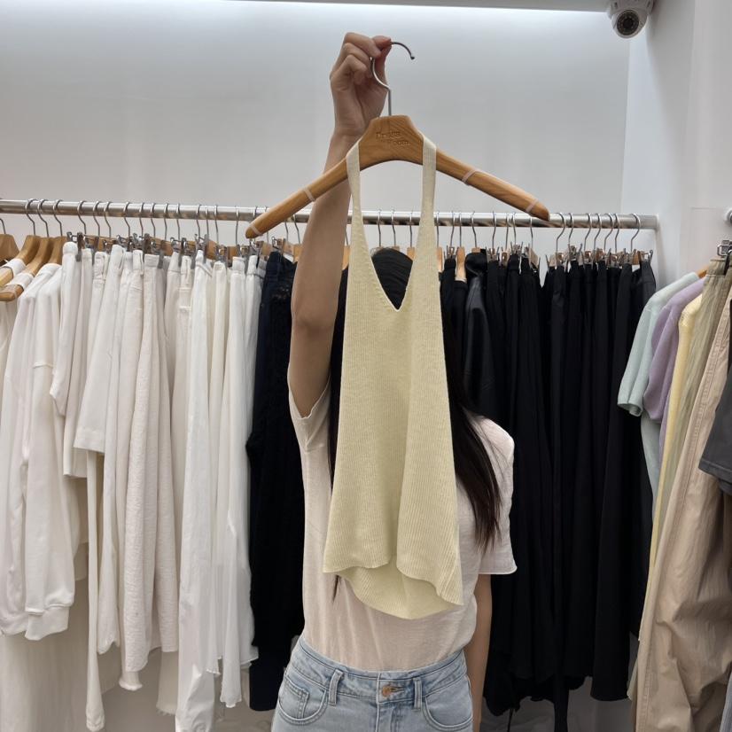 DRESS ROOM韓國直郵㊣女裝新品人氣25春夏休閑熱賣吊帶背心DRESS ROOM吊帶/背心
