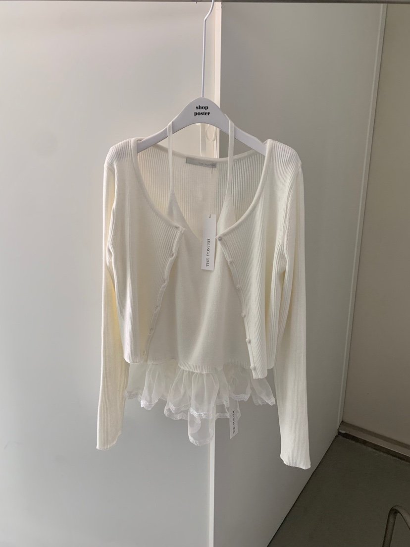 SHOP POSTER韓國直郵㊣東大門實拍女裝新品推薦時尚套裝套裝SHOP_POSTER套裝
