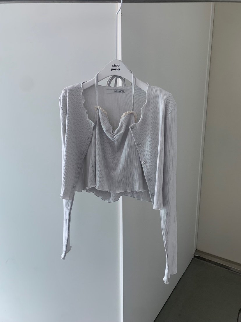 SHOP POSTER韓國直郵㊣東大門實拍女裝新款熱賣休閑套裝套裝SHOP_POSTER套裝