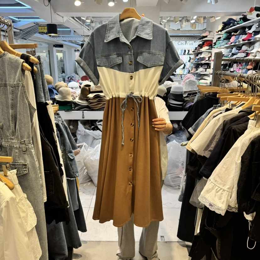 2MORROW韓國㊣直郵東大門代購女裝新款推薦時尚人氣休閑連衣裙2MORROW連衣裙