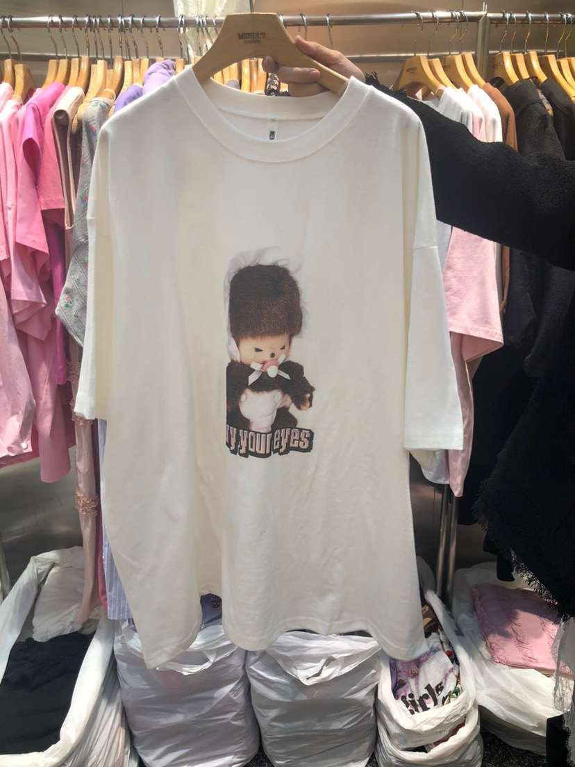 MENDL S直郵韓國代購㊣女裝新品人氣時尚休閑熱賣25春夏T恤MENDL ST恤